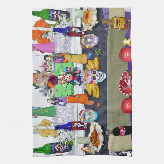 Linge De Cuisine Dia de los Muertos (Vertical)