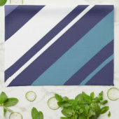 Linge De Cuisine Diagonale en bande moderne (Plié)