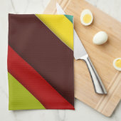 Linge De Cuisine Diagonales multicolores (Quart Plié)