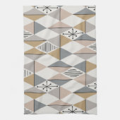 Linge De Cuisine Diamants d'art de l'ère atomique Or d'argent (Vertical)