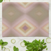 Linge De Cuisine Diamants imbriqués (Plié)