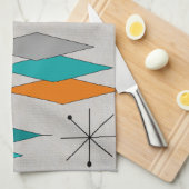 Linge De Cuisine Diamants modernes de la moitié du siècle (Quart Plié)