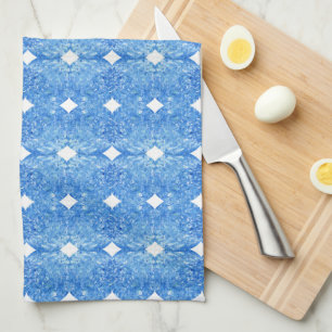 Linge De Cuisine Diamondback Blues
