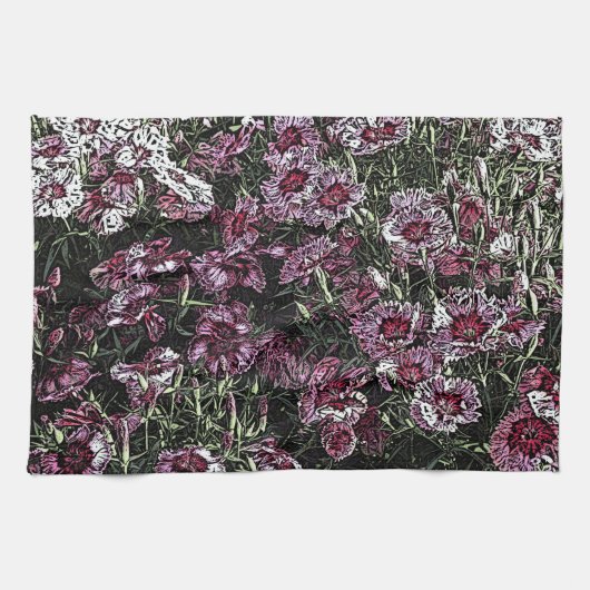 LINGE DE CUISINE DIANTHUS (Horizontal)