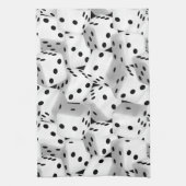 Linge De Cuisine Dice chanceux (Vertical)