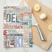 Linge De Cuisine Dictionnaire informatique en couleurs (Quart Plié)