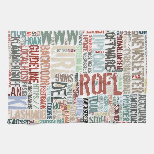 Linge De Cuisine Dictionnaire informatique en couleurs (Horizontal)