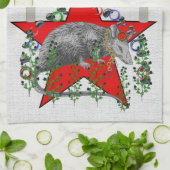 Linge De Cuisine Dieu de rat (Plié)