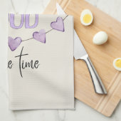 Linge De Cuisine Dieu est bon tout le temps (Quart Plié)