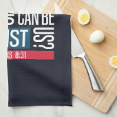 Linge De Cuisine Dieu pour nous (Quart Plié)