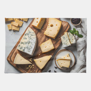Linge De Cuisine Différents fromages
