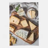 Linge De Cuisine Différents fromages (Vertical)