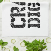 Linge De Cuisine Digger de vitesse (Plié)