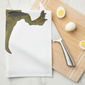 Linge De Cuisine Dilophosaurus dessin animé (Quart Plié)