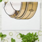 Linge De Cuisine Dim sum dessin animé (Plié)