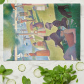 Linge De Cuisine Dimanche sur La Grande Jatte Seurat Peinture (Plié)