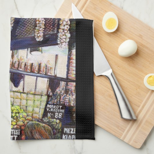 Linge De Cuisine Dimensions de curiosité (Quart Plié)