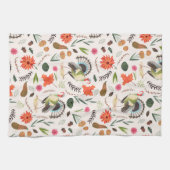 Linge De Cuisine Dinde de Thanksgiving imprimé intégral (Horizontal)