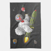 Linge De Cuisine Dinde fusée dans l'espace (Vertical)