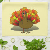 Linge De Cuisine Dinde inquiète de Thanksgiving (Plié)