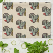 Linge De Cuisine Dinde Vintage (Plié)