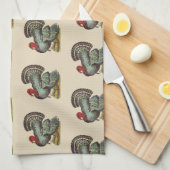 Linge De Cuisine Dinde Vintage (Quart Plié)