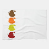 Linge De Cuisine Dindes de chute (Horizontal)