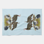 Linge De Cuisine Dindes Famille Sauvage de l'Est (Horizontal)