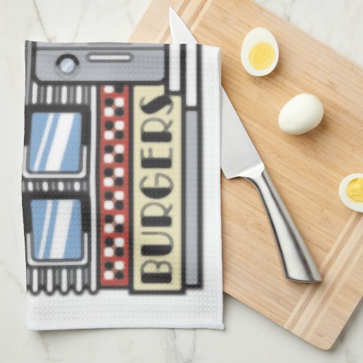 Linge De Cuisine Diner (Quart Plié)