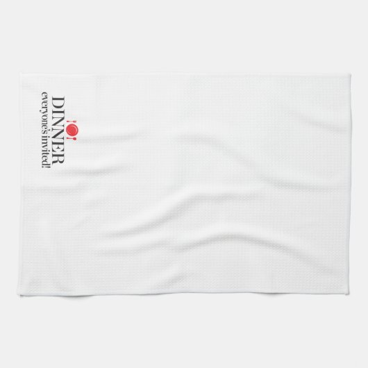 Linge De Cuisine Dîner chacun invité (Horizontal)