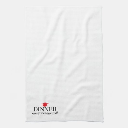 Linge De Cuisine Dîner chacun invité (Vertical)