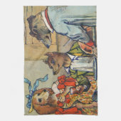 Linge De Cuisine Dîner de chien victorien Dress Doggy (Vertical)