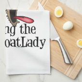 Linge De Cuisine Dingue Goat Lady GetYerGoat (Quart Plié)