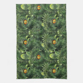 Linge De Cuisine Dinosaur Eyes Green Plants Ancient Creature Art (Vertical)