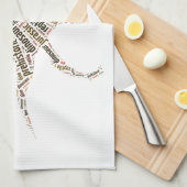Linge De Cuisine Dinosaure (Quart Plié)