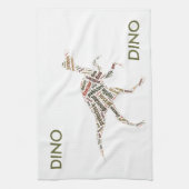 Linge De Cuisine Dinosaure (Vertical)