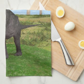 Linge De Cuisine Dinosaure Brachiosaurus (Quart Plié)