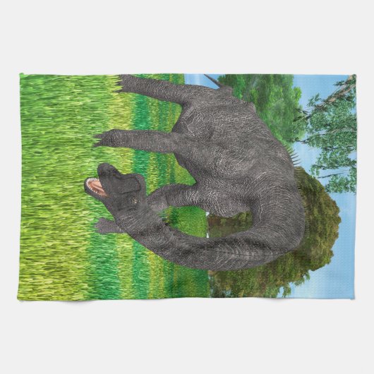 Linge De Cuisine Dinosaure Brachiosaurus (Horizontal)