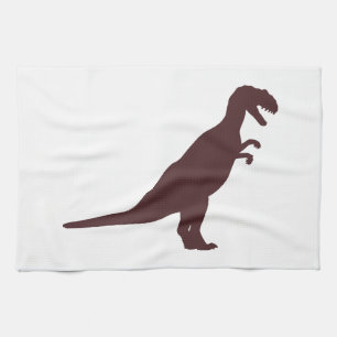 Linge De Cuisine Dinosaure Brown