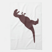 Linge De Cuisine Dinosaure Brown (Vertical)