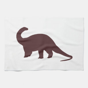 Linge De Cuisine Dinosaure Brown