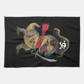 Linge De Cuisine Dinosaure Pirate T-Rex Drôle Costume Halloween (Horizontal)