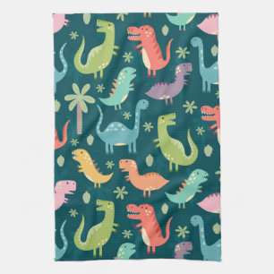 Linge De Cuisine Dinosaures Animés mignons