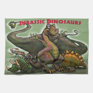Linge De Cuisine Dinosaures jurassiques