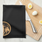 Linge De Cuisine Dionysos et les Satyrs (Quart Plié)