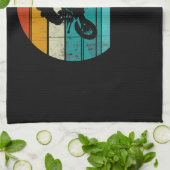 Linge De Cuisine Dirt Bike Motorcycle Cadeau Pour Hommes (Plié)