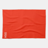 Linge De Cuisine Disa Red color (Horizontal)