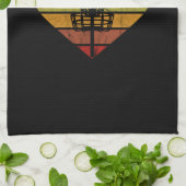 Linge De Cuisine DiscGolf - Panier cible rétro Vintage (Plié)