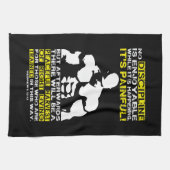 Linge De Cuisine DISCIPLINE - Exercice de musculation Motivation (Horizontal)