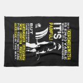 Linge De Cuisine DISCIPLINE - Motivation de l'entraînement de levag (Horizontal)